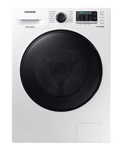 Lavarropas Samsung Carga Frontal 7kg White Ww70aa046bwu Color Blanco