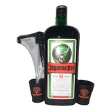 Jagermeister Pack Botella 1.75 Litros, Dispensador Y 2 Shots