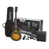 EpiPhone Les Paul Pack Vsm Guitarra Eléctrica Amplificador