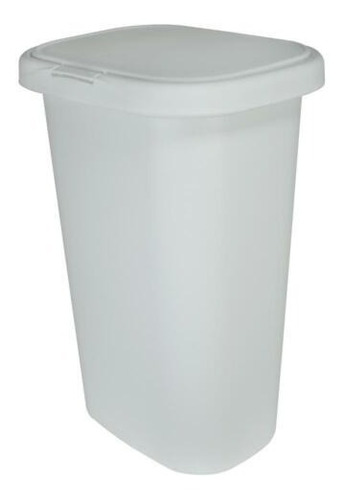 Basurero Rubbermaid Tapa Resorte. Spring Top, 50 Lts, Blanco