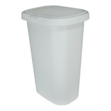 Basurero Rubbermaid Tapa Resorte. Spring Top, 50 Lts, Blanco