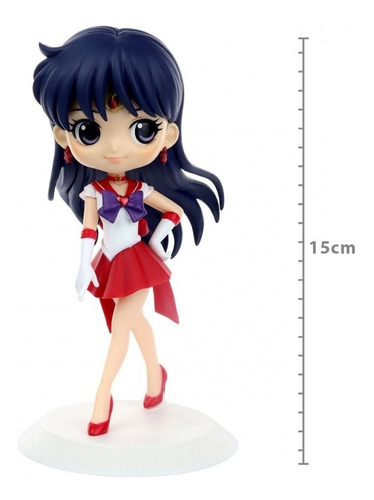 Q Posket Pretty Guardian Super Sailor Mars Ver A Banpresto 