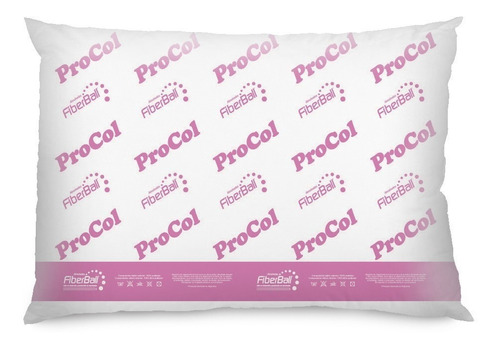 2 X Almohadas Economicas Con Funda Percal 50x70cm Fiberball