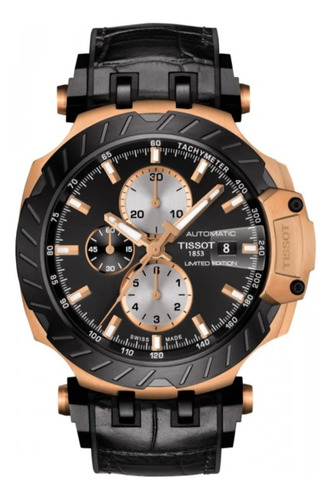 Tissot T Race Automático Dorado - Negro