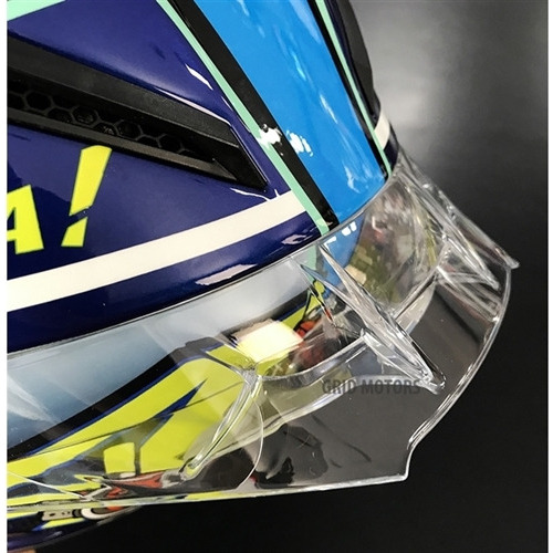 Spoiler Aleron Casco Agv Corsa Pista Leonmotoparts 