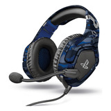 Auriculares Gaming Para Ps4 Gxt488 Forze-b Azul