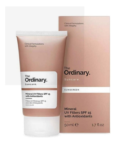 The Ordinary Mineral Uv Filters Spf30 With Antioxidants 50ml