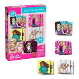 Jogo Da Memória Barbie Boneca 54 Pçs Grow Brinquedo Criança