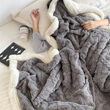 Cobertor Manta Com Sherpa Dupla Face Luxuoso 2,20x1,90 