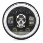 Faro Led Tipo Calavera De 5,75/7 Para Land Rover 90/110