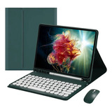 Capa De Teclado Sem Fio Para iPad 12.9 Pro Com Mouse Ç