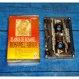 Rosamel Araya 25 Años Cassette Arg Maceo-disqueria