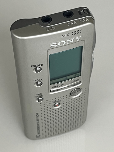 Gravador De Voz Digital Sony Icd-b17