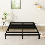 Estructura Cama Queen 9 Plataforma Metal Perfil Bajo Resiste