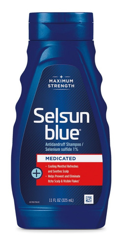 Selsun Azul Blue 11 Onzas 325 Ml 
