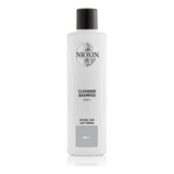 Nioxin Cleanser 1 300ml- Shampoo Para Crecimiento De Cabello