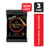 Preservativo Skyn Texturizado C/ 3 Unidades