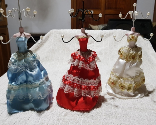 Exhibidor Maniquíes Muñeca Porta Bijou,aros, Precio X C/u 