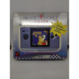 Consola Neo Geo Pocket Color Blue Con Juego Sonic Impecable