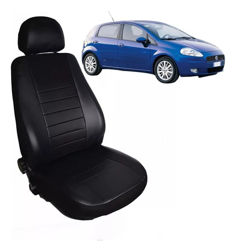 Funda Cubre Asiento Cuero Fiat Punto 07/12 Enteriza