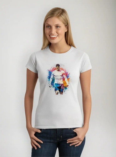 Jersey Playera Mujer Cristiano Ronaldo Cr7 001153 | Meses sin interés