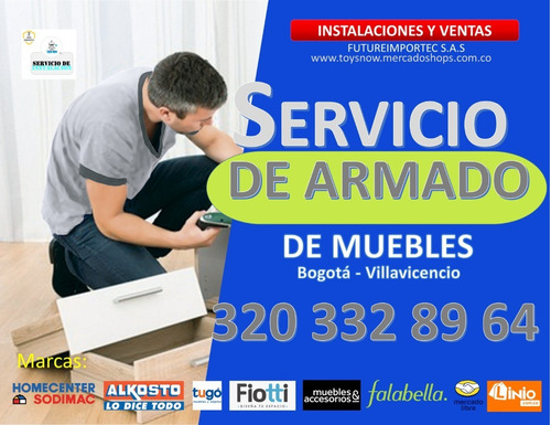 Armado De Muebles Y Sillas, Instalaciones De Bases Para Tv