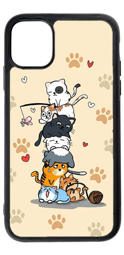 Carcasa Funda Para iPhone 13 Pro Gatitos Diseño 34