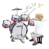 Juego De Batería Para Niños, Kit De Batería De Jazz ...