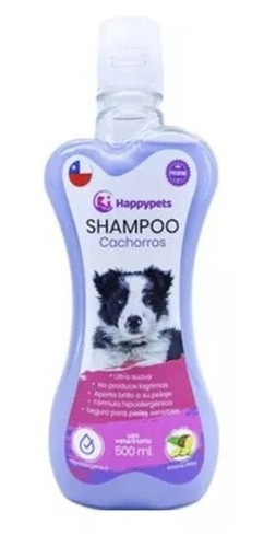 Shampoo Para Perros Cachorros Happy Pets Aroma Piña 500ml