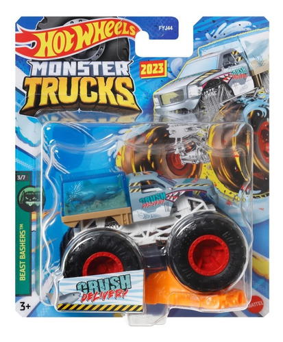 Hot Wheels Camioneta Monster Trucks 1:64 Selecciona Modelo