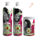 Soul Power Abacate Prot Shampoo+ Acidificante+ Creme 800g