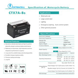 Bateria Italika  150 Gs150 Led Caja  2014-2015 (ytx7a-bs)