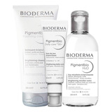 Kit Bioderma Pigmentbio - Sabonete E Água Micelar E Gel