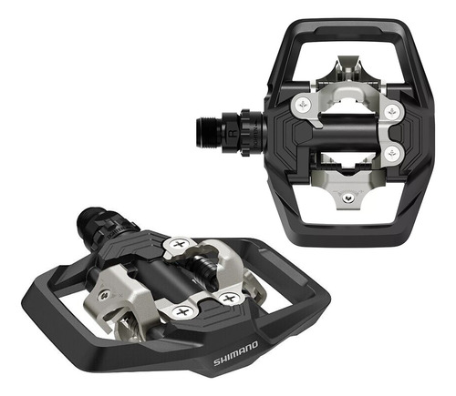 Pedal Shimano Me700 Chocles O Calas Automáticos Dobles Mtb