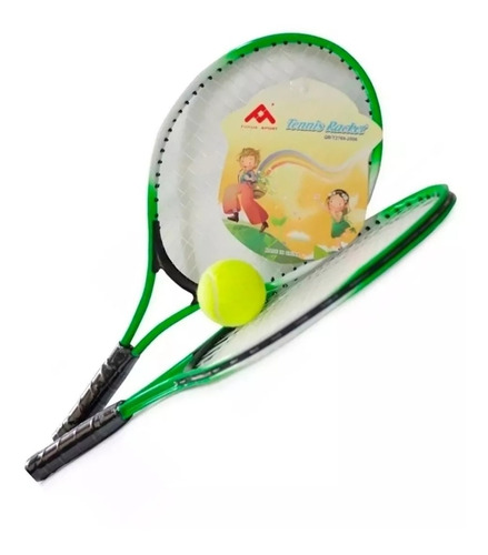 Raqueta Para Tenis X2 + Pelota 