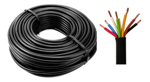 Cable Tipo Taller 7 Vias X 1mm X Metro