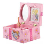 Caja Musical Para Joyas Decorativa Con Pequeña Bailarina