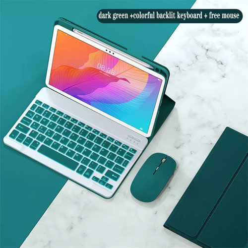 Funda Con Teclado Para Huawei Matepad 10.8 Mouse Ñ