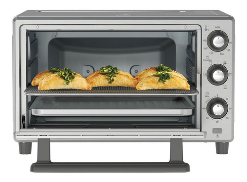 Horno Con Freidora De Aire Oster® De 25l Tssttvls25 Plateado