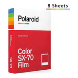 Polaroid Sx-70 Color Film 8 Foto Para Cámara Sx-70
