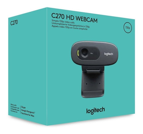 Webcam Logitech C270 Hd 720p - 960-000694