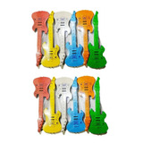 12 Guitarra Guitarrinha Plástico Brinquedo Infantil Atacado