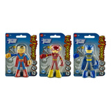 Dc Justice League Flextreme Pack 3 Figuras 10 Cm #1 Mattel