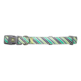 Collar Perro Diagonal S Verde Mascan