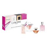 Perfumes Lancome Dama Mini Set 4 Piezas