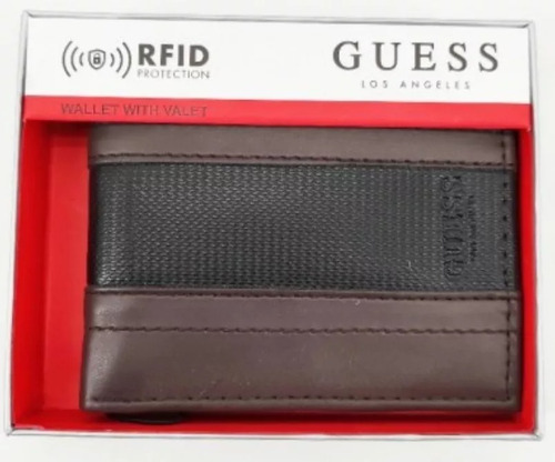 Billetera Guess Hombre Premium Rfid Anti Clonación