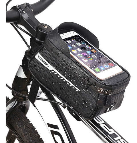 Bolsa De Bicicleta Impermeable Para Celular Pantalla Táctil