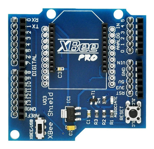 Shield Xbee Zigbee Bluetooth V03 Arduino 