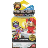 Cubo De Tesoro Minecraft Overworld Figura + Accesorios
