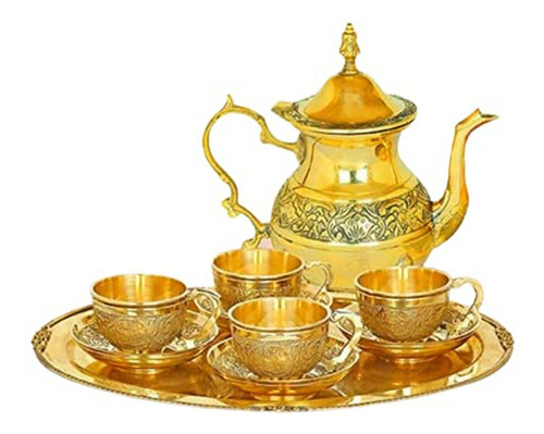 Olla Estilo Royal Mughlai Para Servir Bebidas Y Bebidas Tete